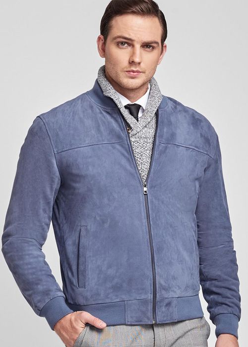 CASACA BOMBER SUEDE