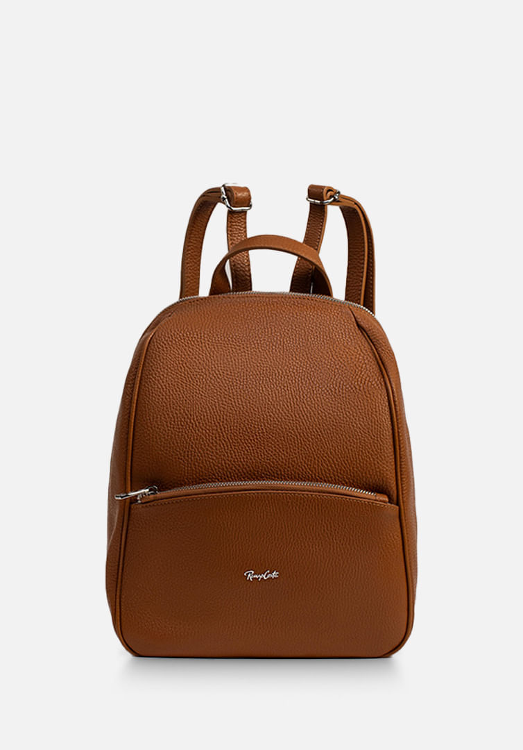 Mochila marron on sale