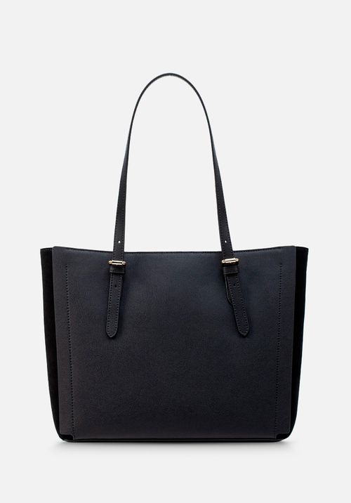 CARTERA COMBINADA EN CUERO Y GAMUZA