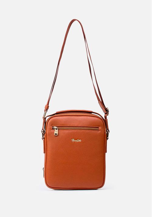 MORRAL MEDIANO EN CUERO GRABADO