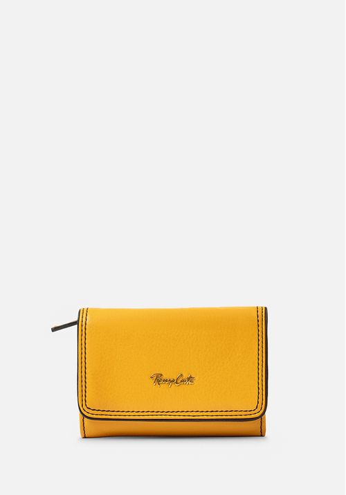 BILLETERA PEQUEÑA COLECCION CAPSULA 73 MUSTARD