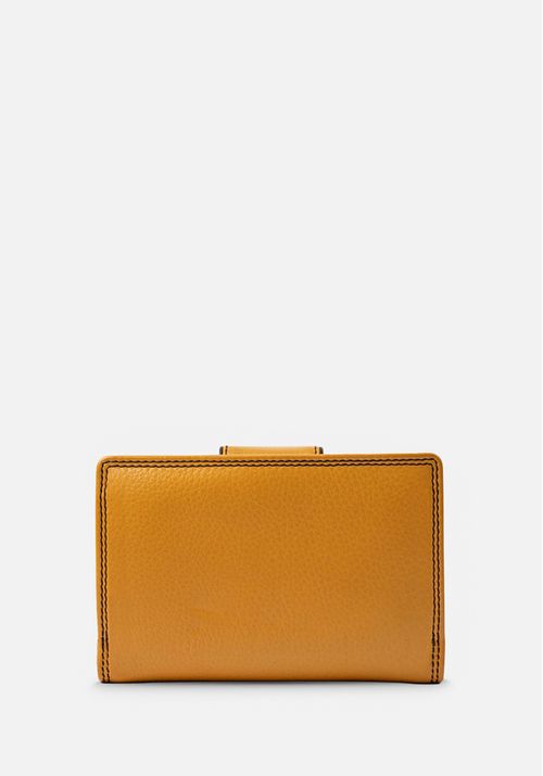 BILLETERA MEDIANA COLECCION CAPSULA 73 MUSTARD