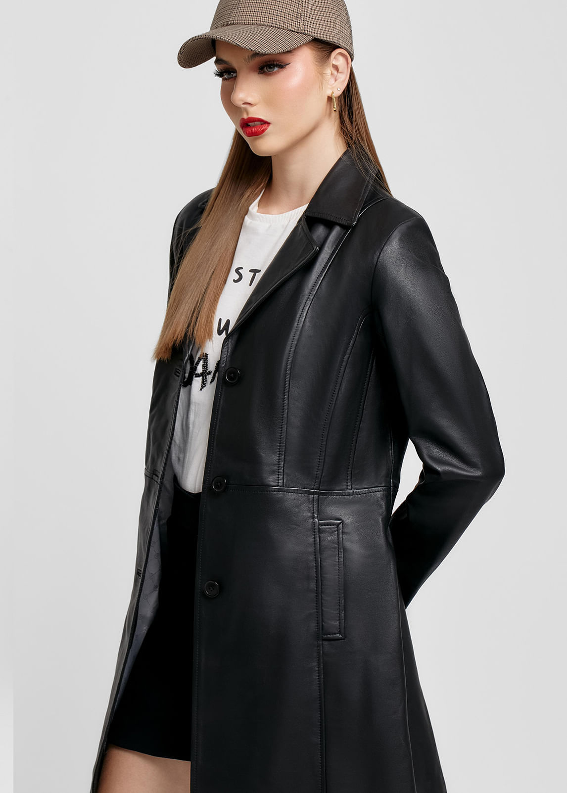 Casacas de cuero para mujer Renzo Costa Los mejores artículos