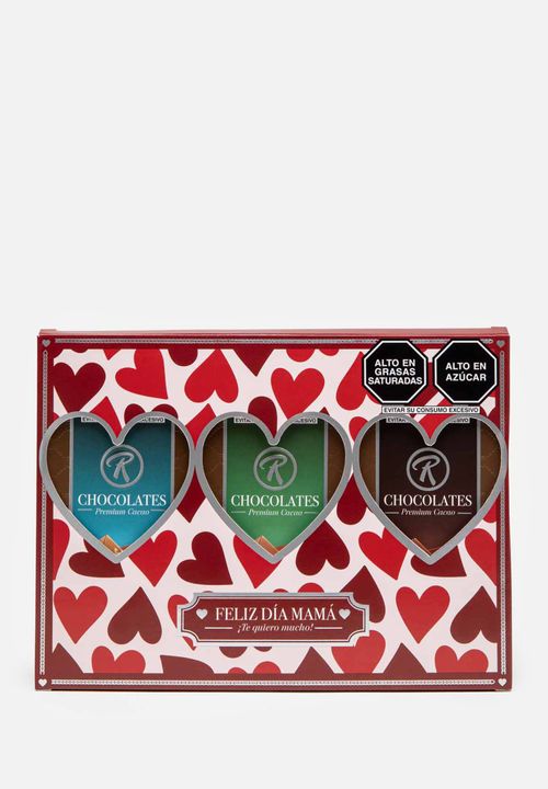 CHOCOLATES CAJA MIX RC MAMA  MILK - QUINOA CRUNCH - DARK